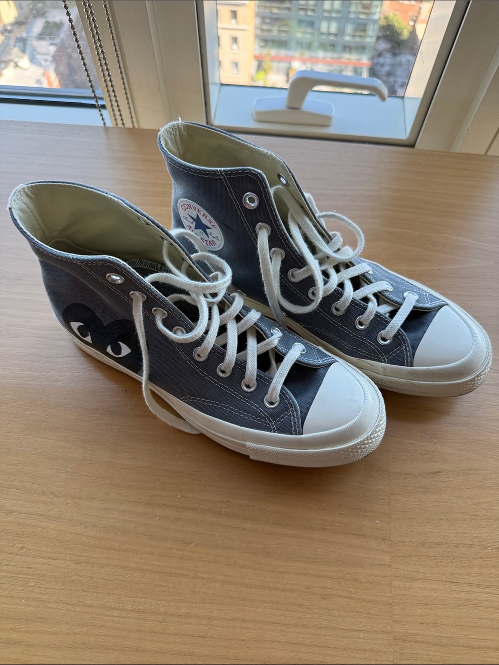 Comme des Garçons PLAY x Converse Chuck 70 High Top - Size 8 Men’s (10 Women)